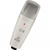 Behringer C-3 -студийный конденсаторный микрофон ,40 - 18000 Гц ,кардиоида, всенаправленная, восьмер