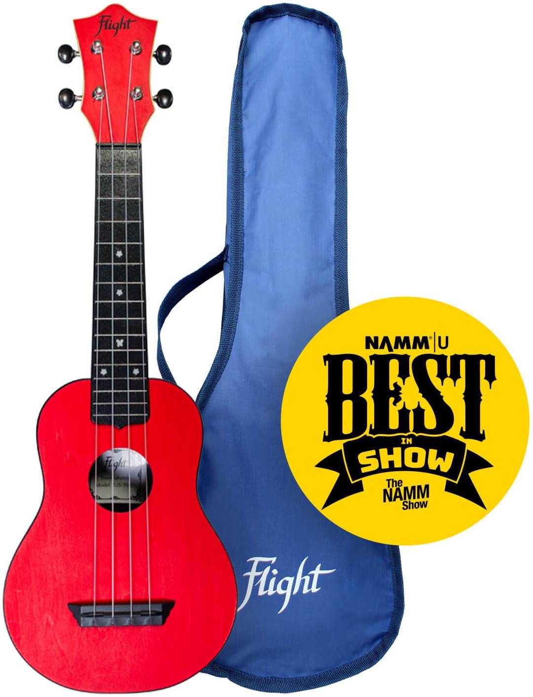 FLIGHT TUS 35 RD - укулеле Travel, сопрано, красная, пластик FLIGHT TUS 35 RD - укулеле Travel, сопрано, красная, пластик