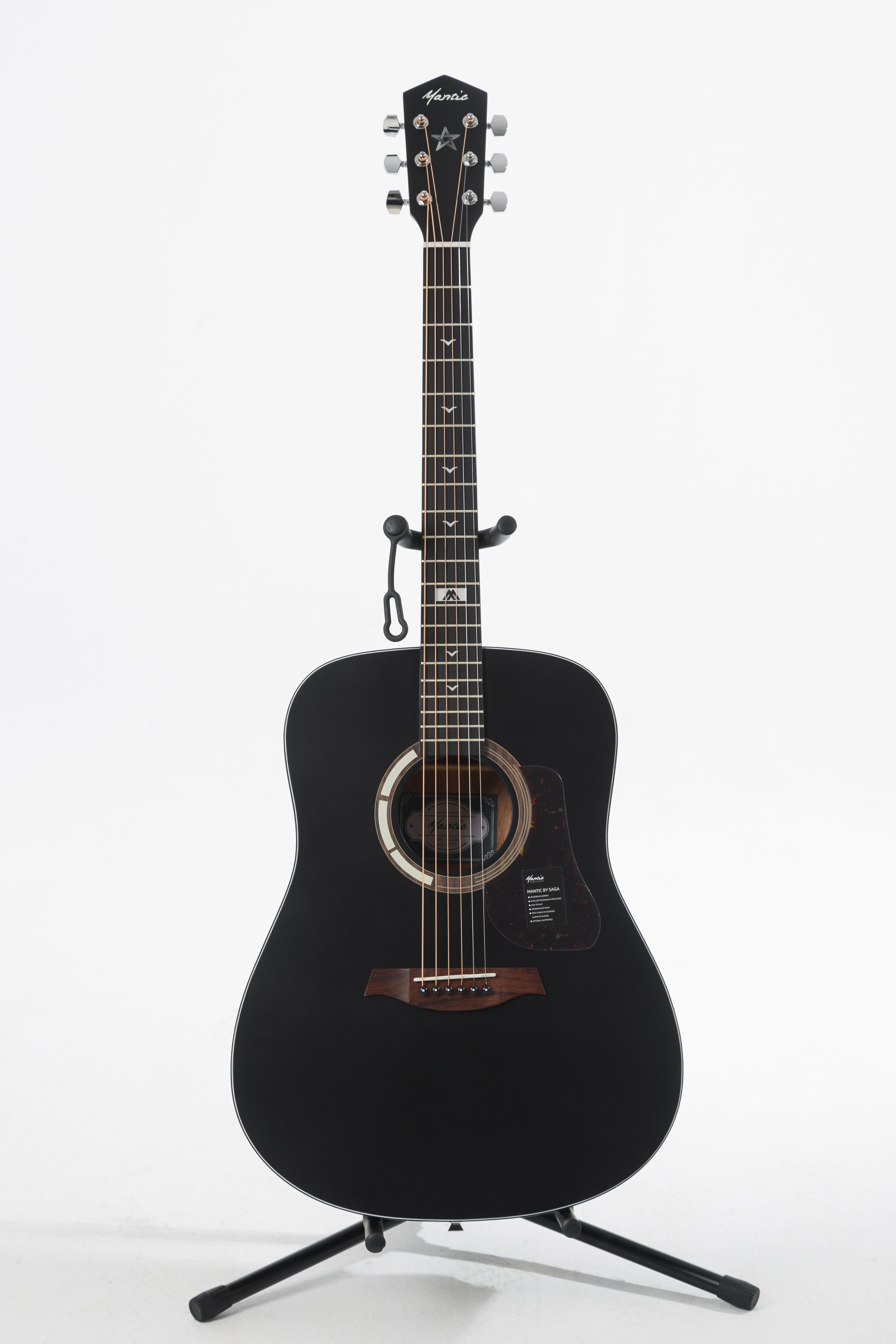 Mantic GT-1D BK Акустическая гитара. Тип корпуса: Dreadnout