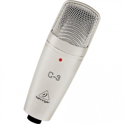 Behringer C-3 -студийный конденсаторный микрофон ,40 - 18000 Гц ,кардиоида, всенаправленная, восьмер