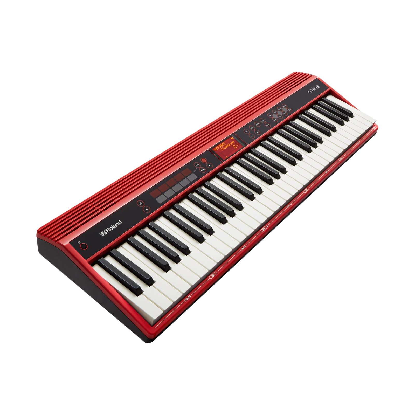 Roland GO-61K  синтезатор, 61 клавиша, 128 полифония, 500 тембров, Bluetooth Ver 4.2