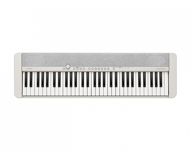 CASIO CT-S1WE Облегченное пианино, комплект с педалью, белый
