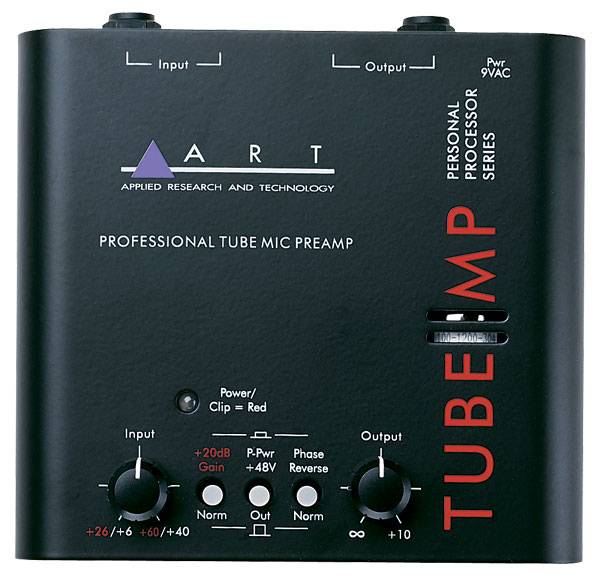 ART TUBE MP ламповый предусилитель/Di Box, фантом 48V
