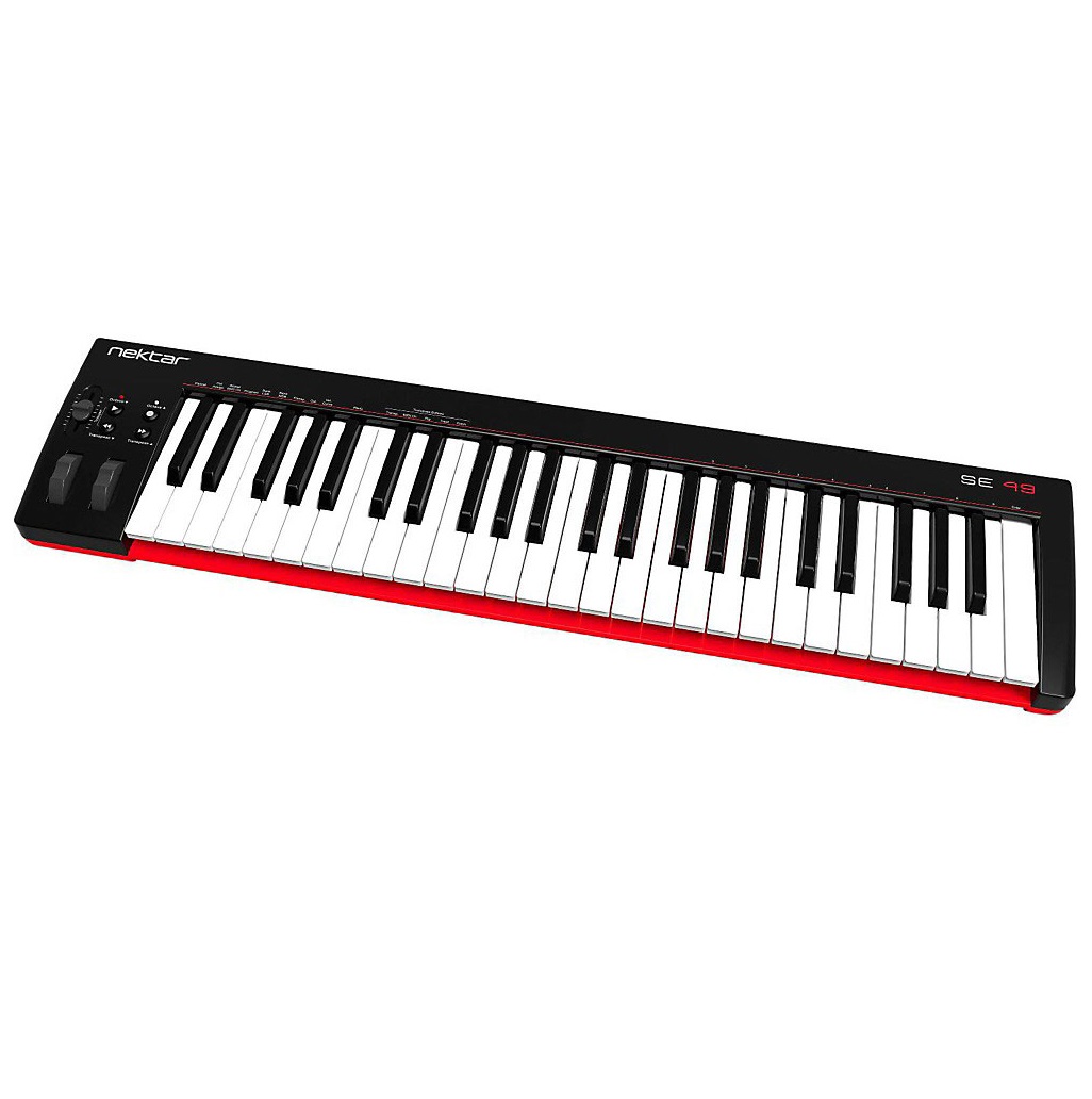 Nektar SE49  USB MIDI клавиатура, 49 клавиш, четырех октавная, Bitwig 8 track, вес 2,2 кг