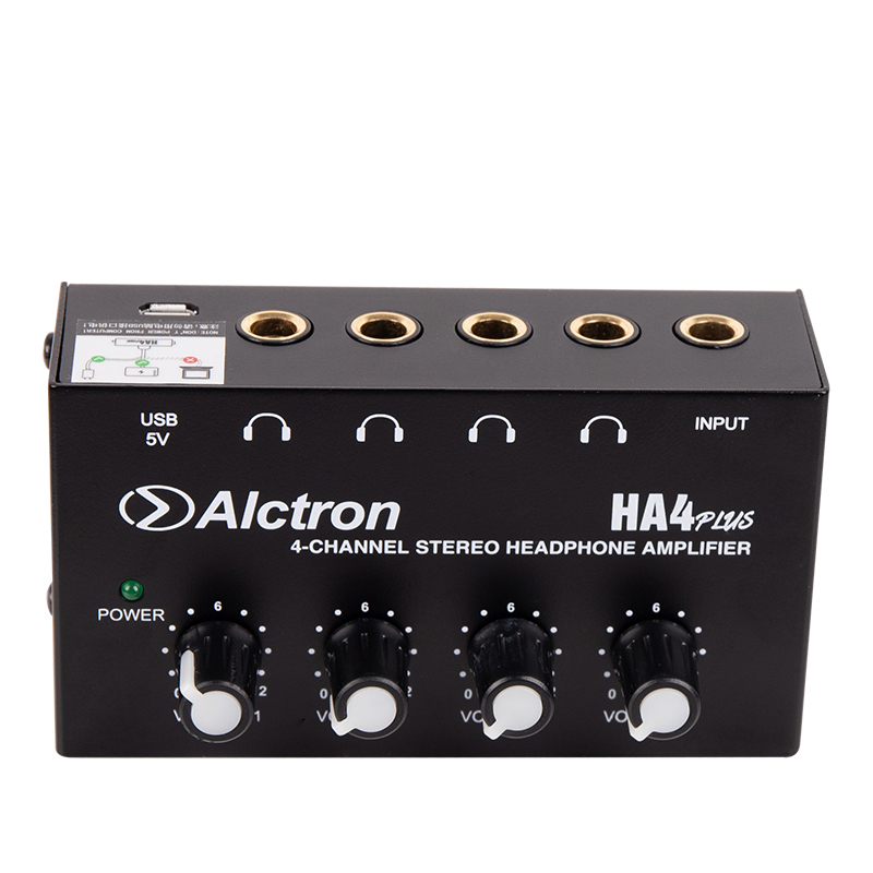 Alctron HA4PLUS Усилитель для наушников, 4 канала Alctron HA4PLUS Усилитель для наушников, 4 канала