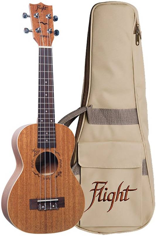 FLIGHT DUC323 MAH - укулеле, концерт, цвет натурал FLIGHT DUC323 MAH - укулеле, концерт, цвет натурал