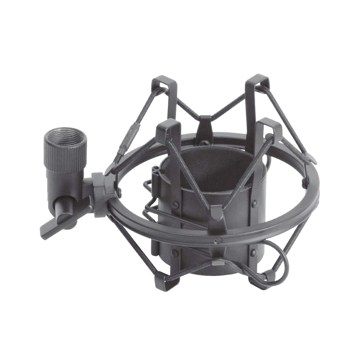 OnStage MY430 - держатель для студийного микрофона, антивибрация,"паук", черный 55-60мм. OnStage MY430 - держатель для студийного микрофона, антивибрация,"паук", черный 55-60мм.